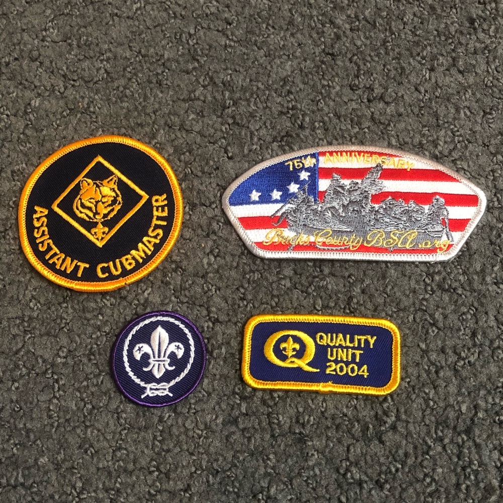 Boy Scout Patches 75th Anniversary Bucks County